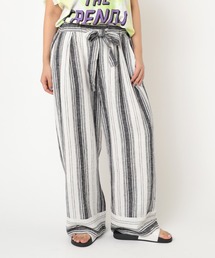 RNA | R3700 ストライプワイドイージーパンツ(その他パンツ)