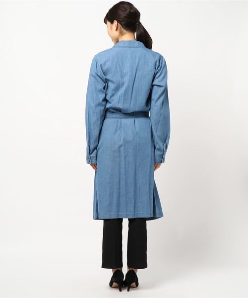 agnes b 新品コンビネゾンデザイン ロングシャツ