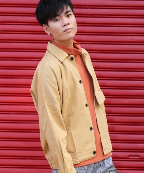 revertical（リバーティカル）の「スウィングトップ ブルゾン ドルマン ジャケット（ブルゾン・メンズ・ブラック/ベージュ/カーキ・M/L）」の17枚目の写真