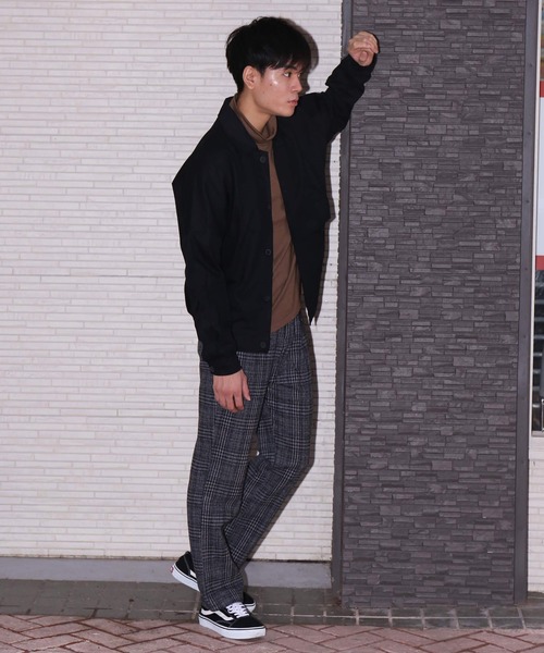 revertical（リバーティカル）の「スウィングトップ ブルゾン ドルマン ジャケット（ブルゾン・メンズ・ブラック/ベージュ/カーキ・M/L）」の16枚目の写真