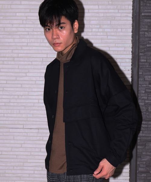 revertical（リバーティカル）の「スウィングトップ ブルゾン ドルマン ジャケット（ブルゾン・メンズ・ブラック/ベージュ/カーキ・M/L）」の15枚目の写真