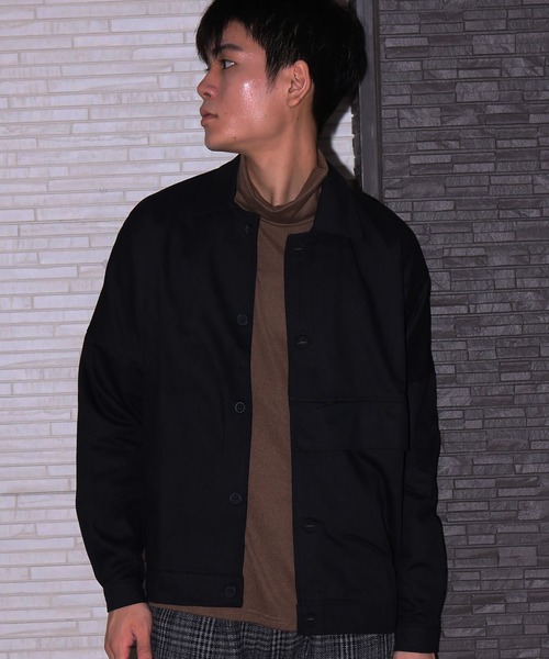 revertical（リバーティカル）の「スウィングトップ ブルゾン ドルマン ジャケット（ブルゾン・メンズ・ブラック/ベージュ/カーキ・M/L）」の14枚目の写真