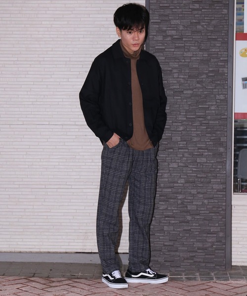 revertical（リバーティカル）の「スウィングトップ ブルゾン ドルマン ジャケット（ブルゾン・メンズ・ブラック/ベージュ/カーキ・M/L）」の11枚目の写真