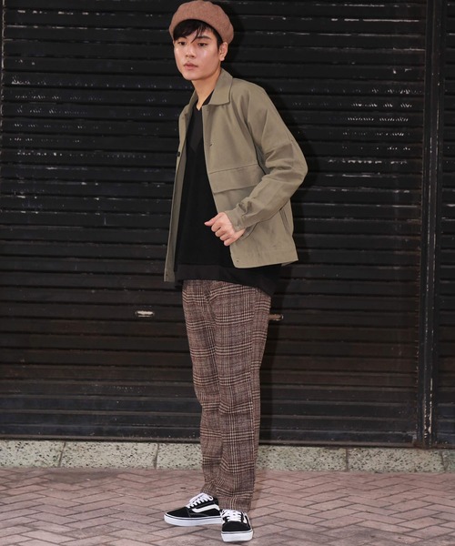 revertical（リバーティカル）の「スウィングトップ ブルゾン ドルマン ジャケット（ブルゾン・メンズ・ブラック/ベージュ/カーキ・M/L）」の8枚目の写真