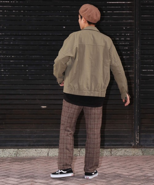 revertical（リバーティカル）の「スウィングトップ ブルゾン ドルマン ジャケット（ブルゾン・メンズ・ブラック/ベージュ/カーキ・M/L）」の22枚目の写真