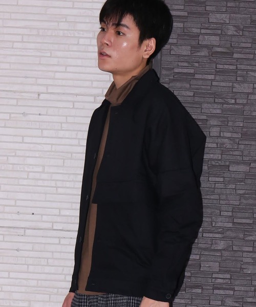 revertical（リバーティカル）の「スウィングトップ ブルゾン ドルマン ジャケット（ブルゾン・メンズ・ブラック/ベージュ/カーキ・M/L）」の19枚目の写真