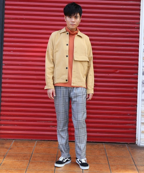 revertical（リバーティカル）の「スウィングトップ ブルゾン ドルマン ジャケット（ブルゾン・メンズ・ブラック/ベージュ/カーキ・M/L）」の5枚目の写真