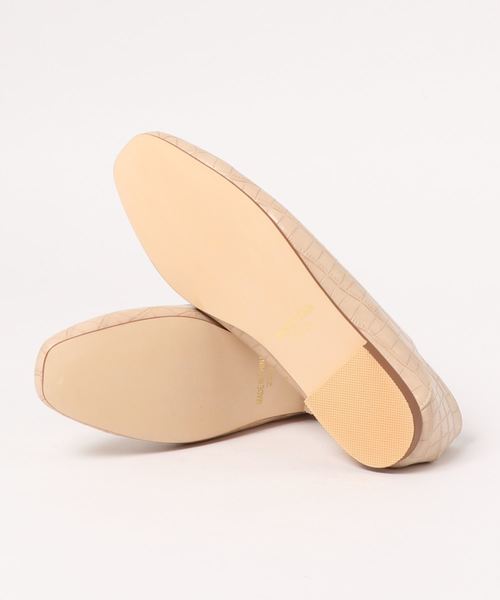 notch.(ノッチ)の「型押しバブーシュパンプス(パンプス・レディース・ブラック/ベージュ/キャメル・23cm/23.5cm/24.5cm/24.0cm)」の4枚目の写真