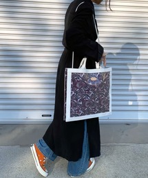 BEAURE ヴュレ カウレザー × クリア × ペイズリー 2WAY トート