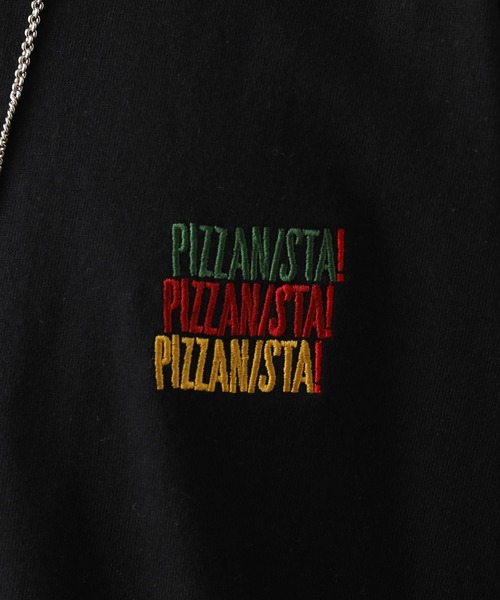 JUNRED（ジュンレッド）の「PIZZANISTA!3連ロゴT（Tシャツ/カットソー・メンズ・ホワイト/ブラック・M/L）」の16枚目の写真