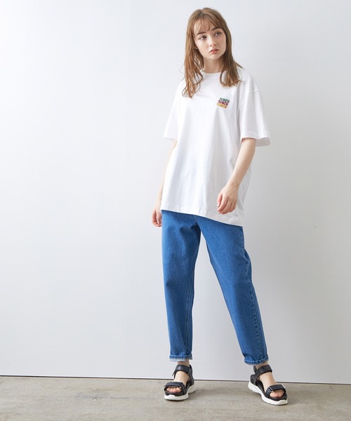 JUNRED（ジュンレッド）の「PIZZANISTA!3連ロゴT（Tシャツ/カットソー・メンズ・ホワイト/ブラック・M/L）」の21枚目の写真