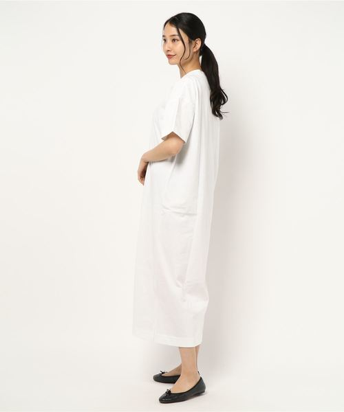 Iena Vermeil ワンピース ワンピース Par スローン Iena ヴェルメイユパーイエナ のワンピース 半袖ワンピース Sloane スローン ペルーコットン天竺 半袖ワンピース 売れ筋 激安通販新作セール