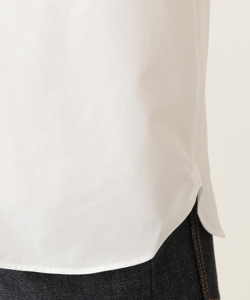 S.ESSENTIALS(エスエッセンシャルズ)の「【2nd SKINシリーズ】ギザコットン ソフトタイプライターシャツ(シャツ/ブラウス・レディース・ホワイト・40/38/36)」の7枚目の写真