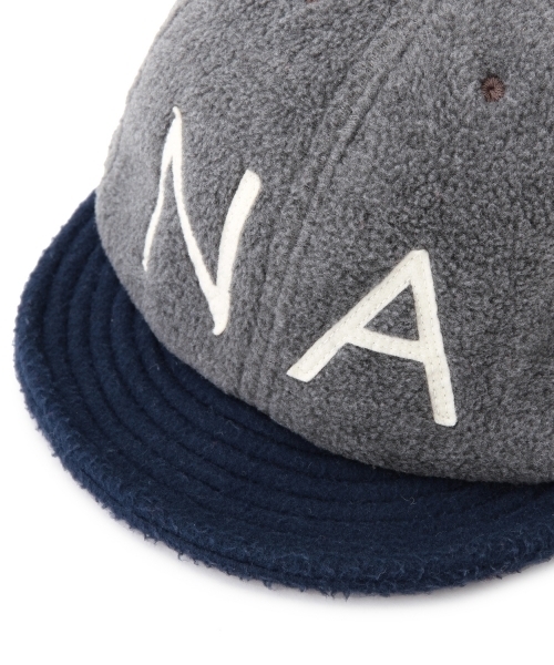 BEAMS BOY（ビームスボーイ）の「decho / フリース BallCAP 14FW（キャップ・レディース・グレー/レッド・ONE SIZE）」の15枚目の写真