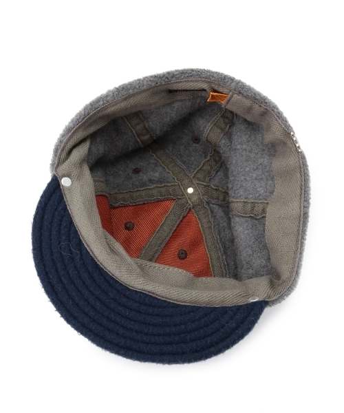 BEAMS BOY（ビームスボーイ）の「decho / フリース BallCAP 14FW（キャップ・レディース・グレー/レッド・ONE SIZE）」の16枚目の写真