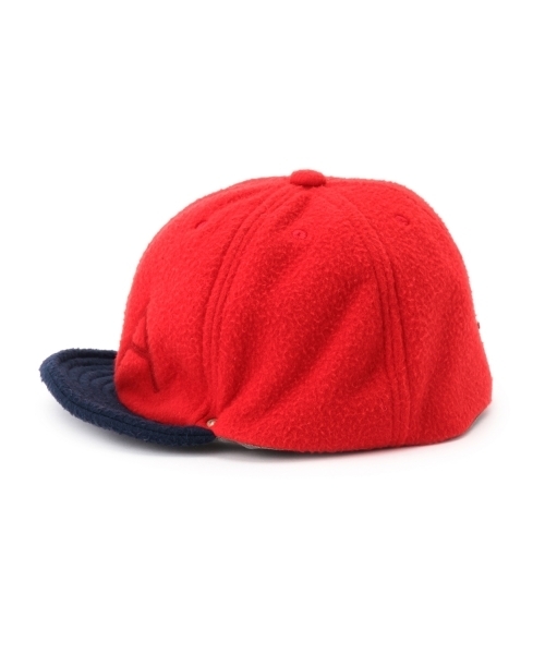 BEAMS BOY（ビームスボーイ）の「decho / フリース BallCAP 14FW（キャップ・レディース・グレー/レッド・ONE SIZE）」の17枚目の写真