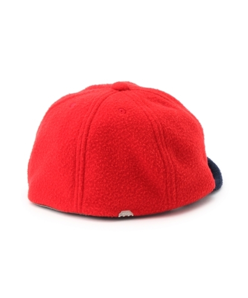 BEAMS BOY（ビームスボーイ）の「decho / フリース BallCAP 14FW（キャップ・レディース・グレー/レッド・ONE SIZE）」の18枚目の写真