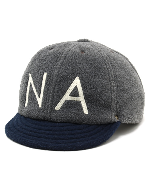 BEAMS BOY（ビームスボーイ）の「decho / フリース BallCAP 14FW（キャップ・レディース・グレー/レッド・ONE SIZE）」の2枚目の写真