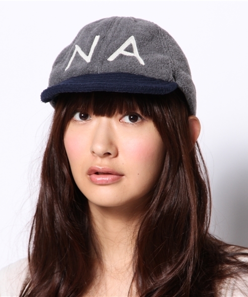 BEAMS BOY（ビームスボーイ）の「decho / フリース BallCAP 14FW（キャップ・レディース・グレー/レッド・ONE SIZE）」の10枚目の写真