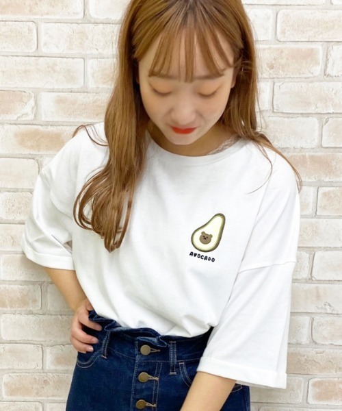 apres jour(アプレジュール)の「アソートロールアップT2【ZOZOTOWN限定アイテム】(Tシャツ/カットソー・レディース・オレンジ/ホワイト系その他/ホワイト/モカ/サックスブルー/オフホワイト/ブラック/その他・フリー)」の3枚目の写真