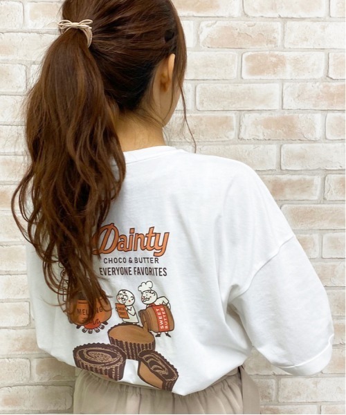 apres jour(アプレジュール)の「アソートロールアップT2【ZOZOTOWN限定アイテム】(Tシャツ/カットソー・レディース・オレンジ/ホワイト系その他/ホワイト/モカ/サックスブルー/オフホワイト/ブラック/その他・フリー)」の8枚目の写真