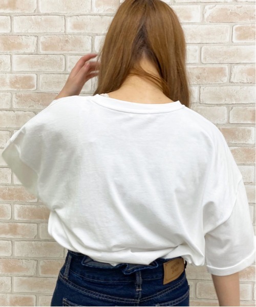 apres jour(アプレジュール)の「アソートロールアップT2【ZOZOTOWN限定アイテム】(Tシャツ/カットソー・レディース・オレンジ/ホワイト系その他/ホワイト/モカ/サックスブルー/オフホワイト/ブラック/その他・フリー)」の12枚目の写真