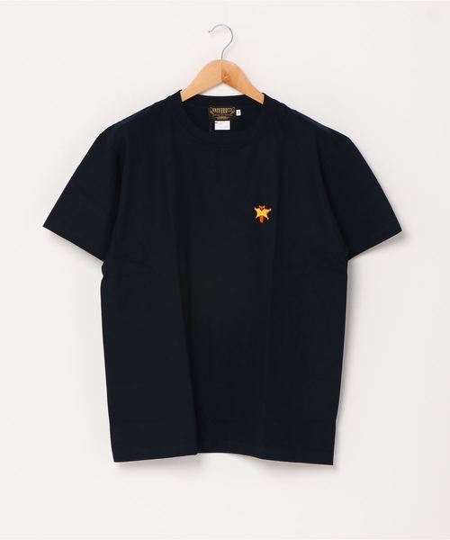 PARKS TOKYO SELECT(パークストウキョウセレクト)の「【UNIVERD72】EMB TEE(FLYING SQUIRREL)(Tシャツ/カットソー・メンズ・ホワイト/ネイビー/ブラック・MEDIUM/LARGE/X-LARGE)」の1枚目の写真