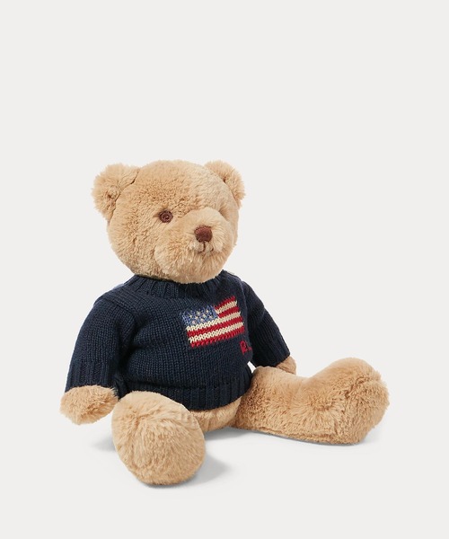 スモール フラッグセーター ポロ ベア（ベビーギフト）｜POLO RALPH