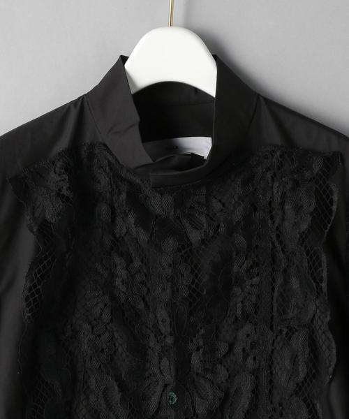 TOGA PULLA（トーガ プルラ）の「＜TOGA PULLA＞レースミックスシャツΨ