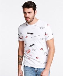Guess | Diner All Over Print Tee(Tシャツ/カットソー)
