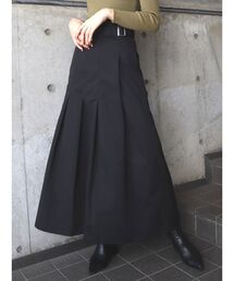 【EMODA×HARUMI×Dickies】タックプリーツマキシスカート