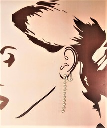 TONE SELECT GOODS（トーンセレクトグッズ）の「【Choette】ボールチェーンイヤリング7㎝（イヤリング）」