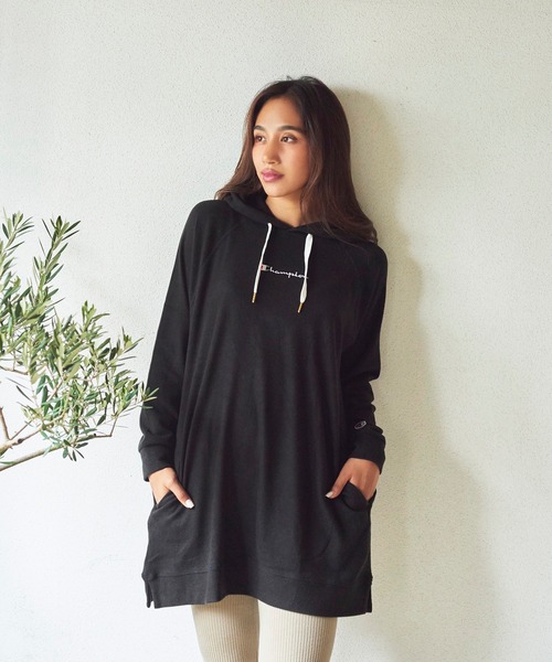 Champion(チャンピオン)の「CHAMPION ONEPIECE CW-SS418 (チャンピオン ワンピース)(ワンピース・レディース・ホワイト/ブラック/グレー・M/L)」の14枚目の写真