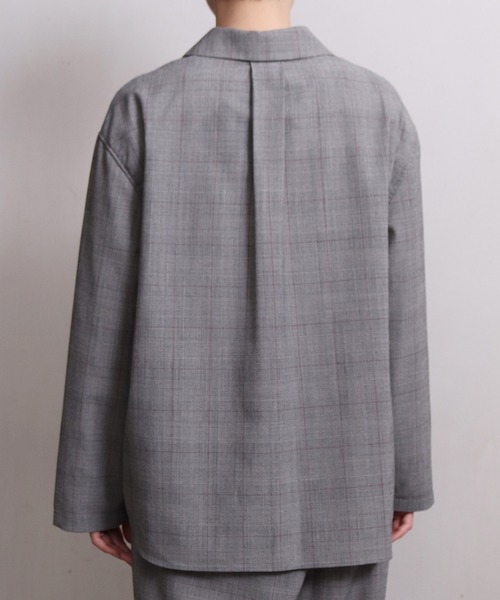 note et silence （ノートエシロンス）の「〇追燃グレンチェックワークシャツ（シャツ/ブラウス・レディース・その他・FREE）」の11枚目の写真