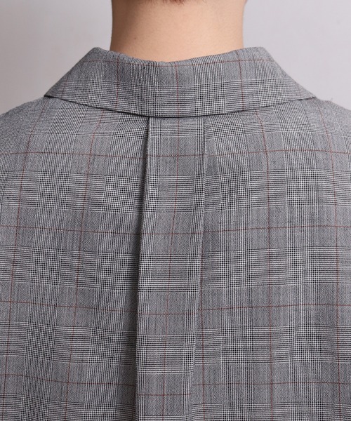 note et silence （ノートエシロンス）の「〇追燃グレンチェックワークシャツ（シャツ/ブラウス・レディース・その他・FREE）」の14枚目の写真