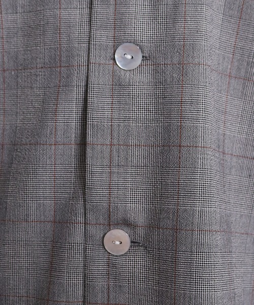 note et silence （ノートエシロンス）の「〇追燃グレンチェックワークシャツ（シャツ/ブラウス・レディース・その他・FREE）」の15枚目の写真