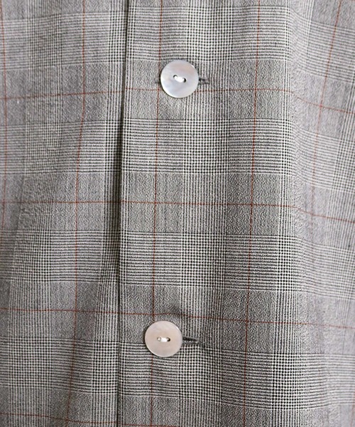 note et silence （ノートエシロンス）の「〇追燃グレンチェックワークシャツ（シャツ/ブラウス・レディース・その他・FREE）」の22枚目の写真