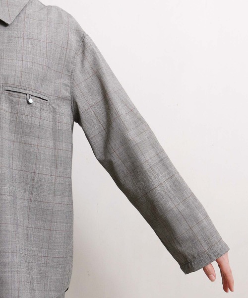 note et silence （ノートエシロンス）の「〇追燃グレンチェックワークシャツ（シャツ/ブラウス・レディース・その他・FREE）」の21枚目の写真