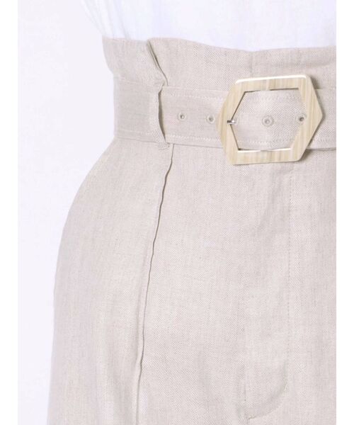 MERCURYDUO(マーキュリーデュオ)の「リネンハイウエストワイドパンツ(その他パンツ・レディース・パープル/アイボリー/ミント・FREE)」の16枚目の写真