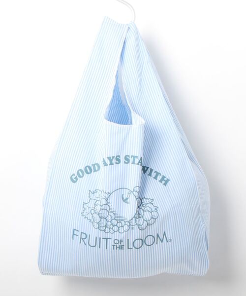 FRUIT OF THE LOOM（フルーツオブザルーム）の「ストライプショッパートートバッグ（トートバッグ・レディース・A/B/C/D/E/F/G/H・FREE）」の2枚目の写真