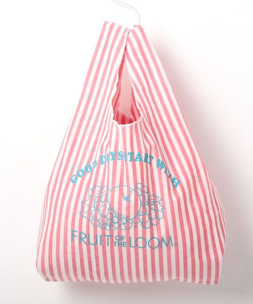 FRUIT OF THE LOOM（フルーツオブザルーム）の「ストライプショッパートートバッグ（トートバッグ・レディース・A/B/C/D/E/F/G/H・FREE）」の6枚目の写真