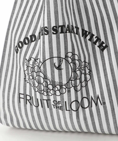 FRUIT OF THE LOOM（フルーツオブザルーム）の「ストライプショッパートートバッグ（トートバッグ・レディース・A/B/C/D/E/F/G/H・FREE）」の14枚目の写真