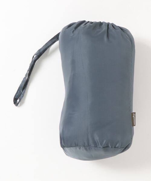 Lugnoncure（ルノンキュール）の「パッカブルジャケット（ノーカラージャケット・レディース・ブルー/オフホワイト/ブラック・MEDIUM/LARGE）」の7枚目の写真