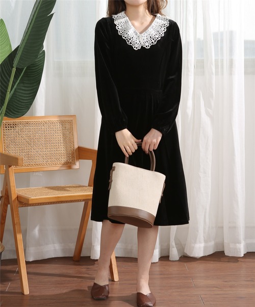 MAISON DE THERESE（メゾン ド テレーズ）の「新作 レースネック