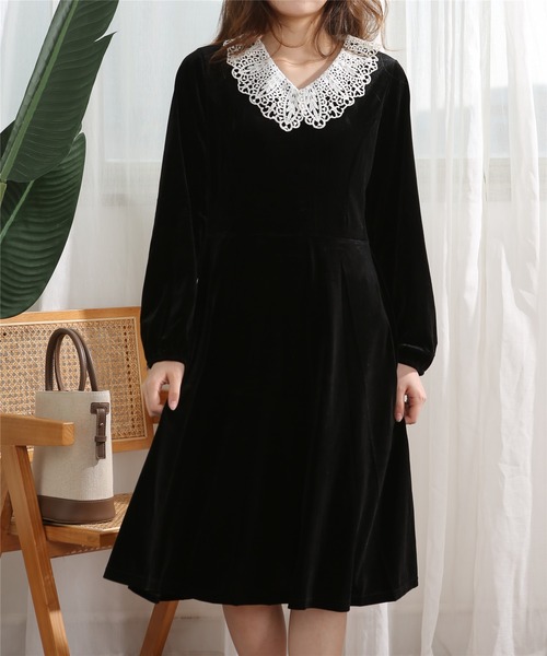 MAISON DE THERESE（メゾン ド テレーズ）の「新作 レースネック