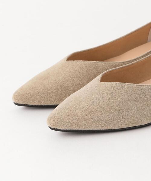 closet story(クローゼットストーリー)の「<closet story>Vカット メタルヒール フラットシューズ(その他シューズ・レディース・ライトブルー/ベージュ・23cm/24.5cm/23.5cm/24cm)」の11枚目の写真