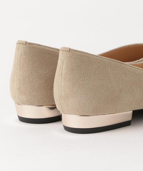 closet story(クローゼットストーリー)の「<closet story>Vカット メタルヒール フラットシューズ(その他シューズ・レディース・ライトブルー/ベージュ・23cm/24.5cm/23.5cm/24cm)」の5枚目の写真