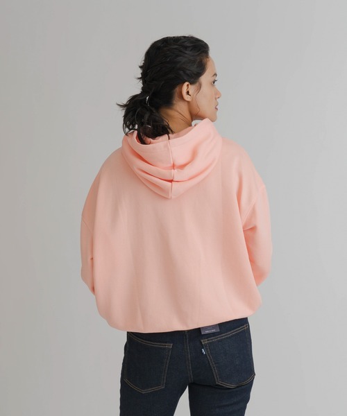 Levi's(リーバイス)の「LEVI'S(R) MADE&CRAFTED(R) SHELL HOODIE PEACH PEARL(パーカー・レディース・マルチ・M/S/XS)」の9枚目の写真