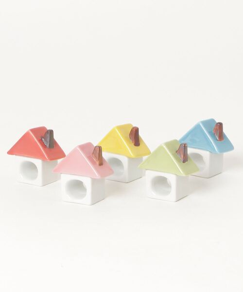 salle de bal(サルデバル)の「HOUSE 5色箸置きセット KRT・・(カトラリー)」|その他1