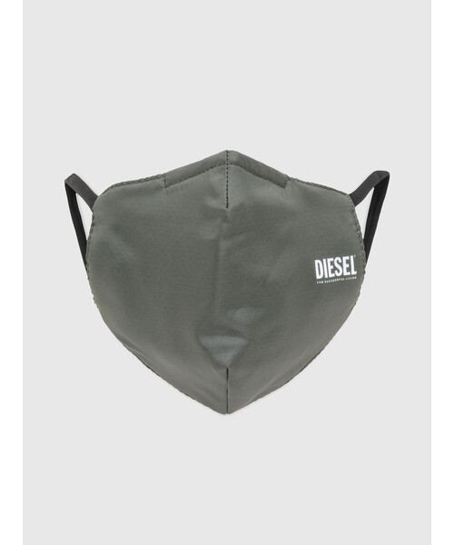 DIESEL(ディーゼル)の「ユニセックス マスク FACEMASK-PLAIN-SS21(マスク・メンズ・ブラック/カーキ/ブルー・UNI)」の3枚目の写真